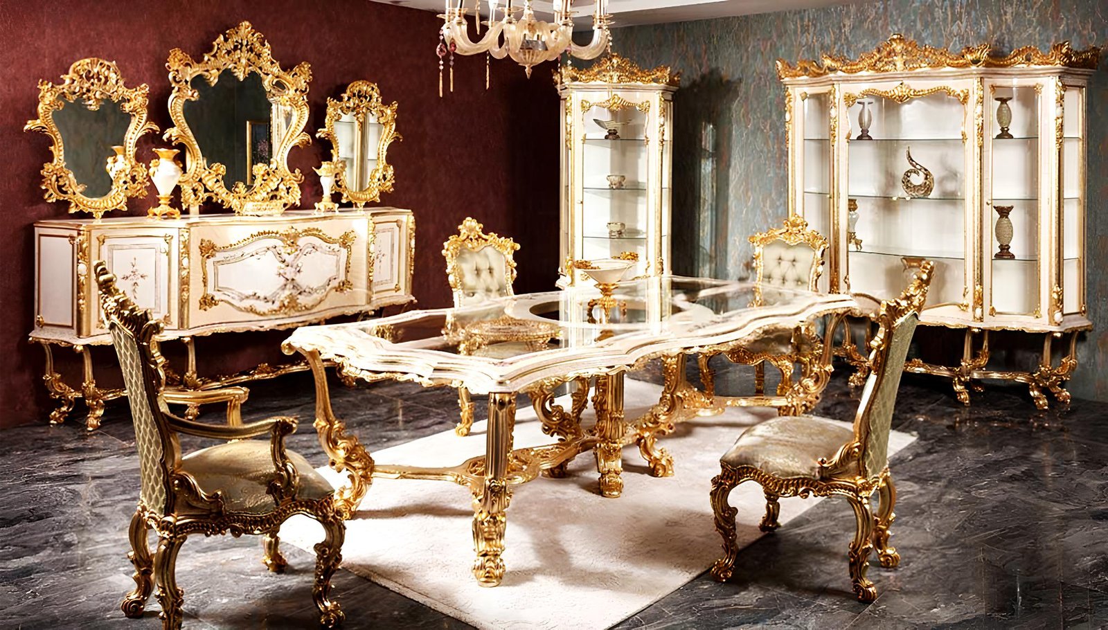 luxury dining table