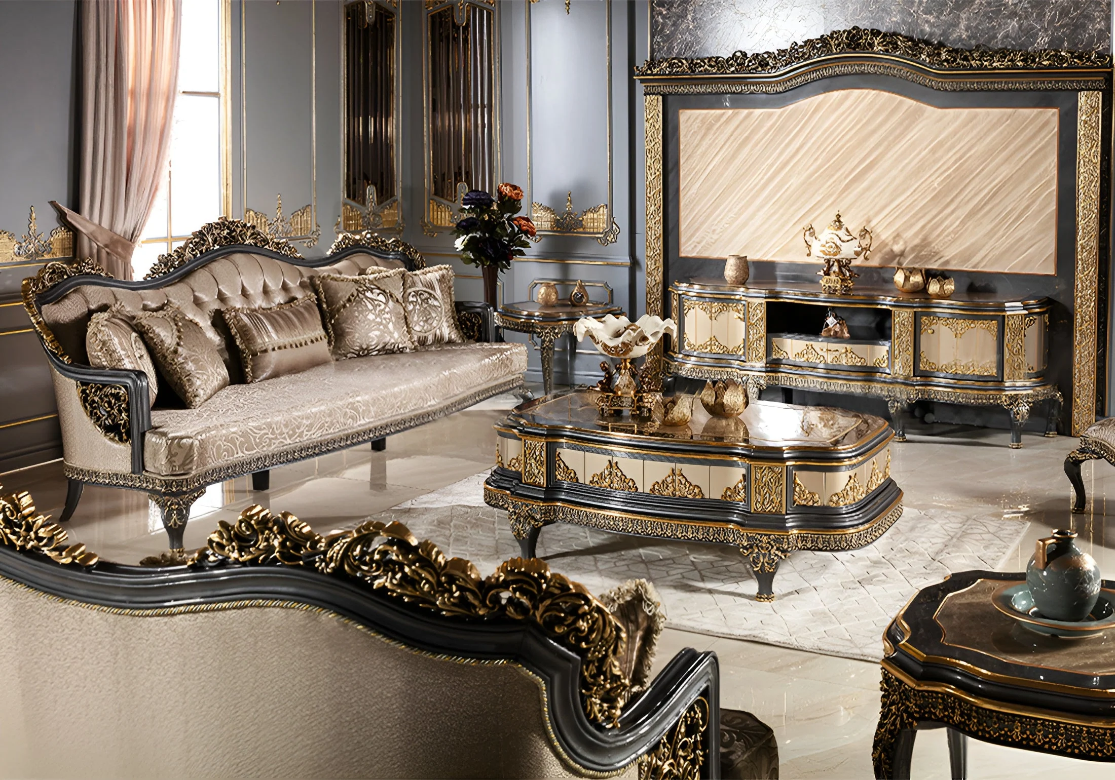 Luxury Sofa Set